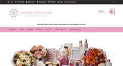 Desktop Screenshot of laosflower.com